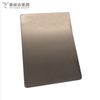 Factory Direct 304 Bronze Bead Blast Cold Rolled Stainless Steel Plate for interior decorative