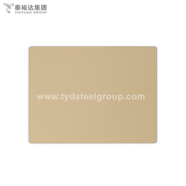 Cooper Color Coating 201 Cold Rolled Stainless Steel Sheet