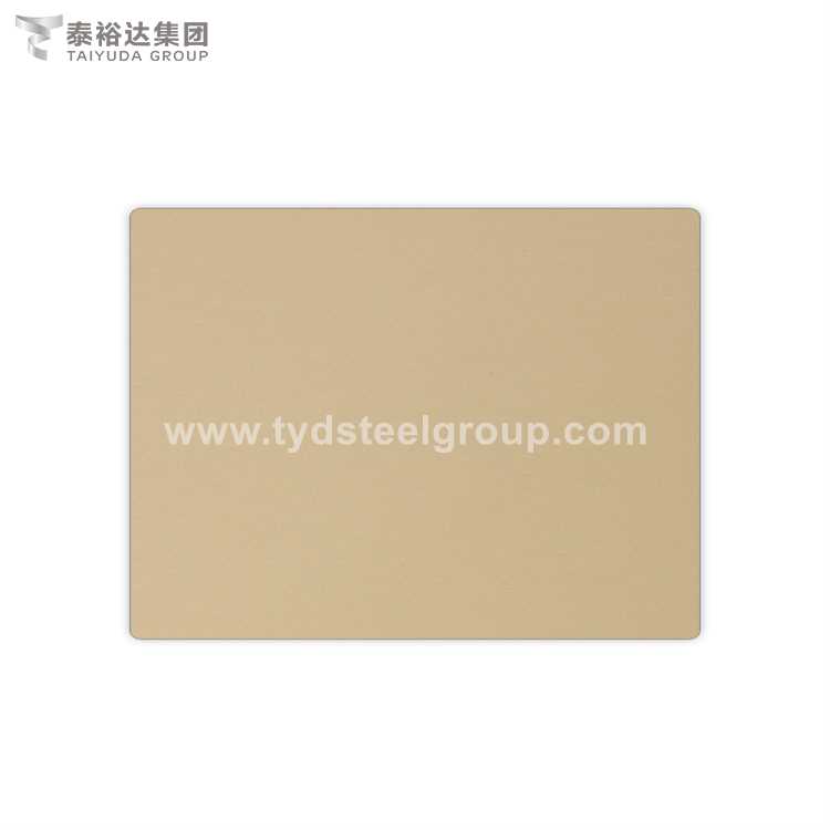 Cooper Color Coating 201 Cold Rolled Stainless Steel Sheet