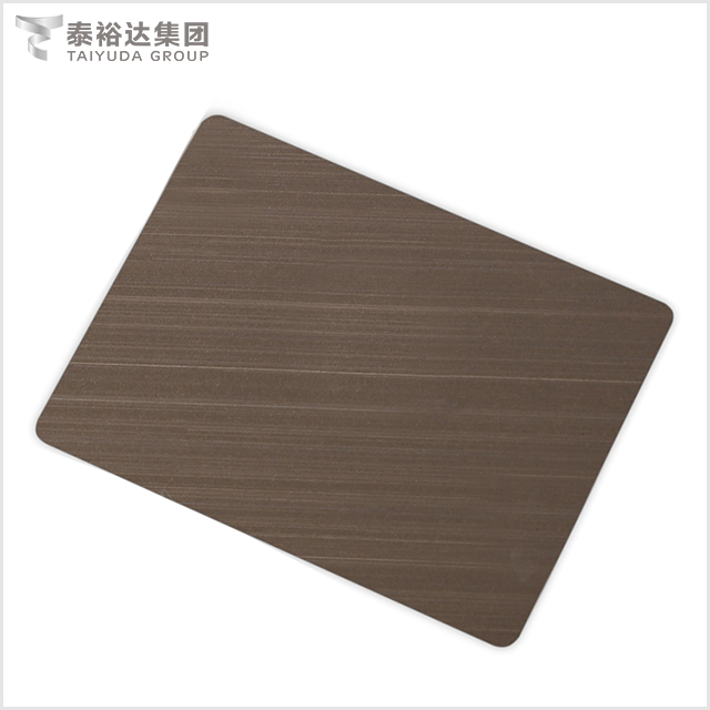 Stainless Steel 304 2B Wooden Grain Sheet for Interior Decoration