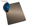 Factory Direct 304 Bronze Bead Blast Cold Rolled Stainless Steel Plate for interior decorative