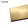 Golden Color Coated Sandblasting 430 Decorative Stainless Steel Sheet for Elevator