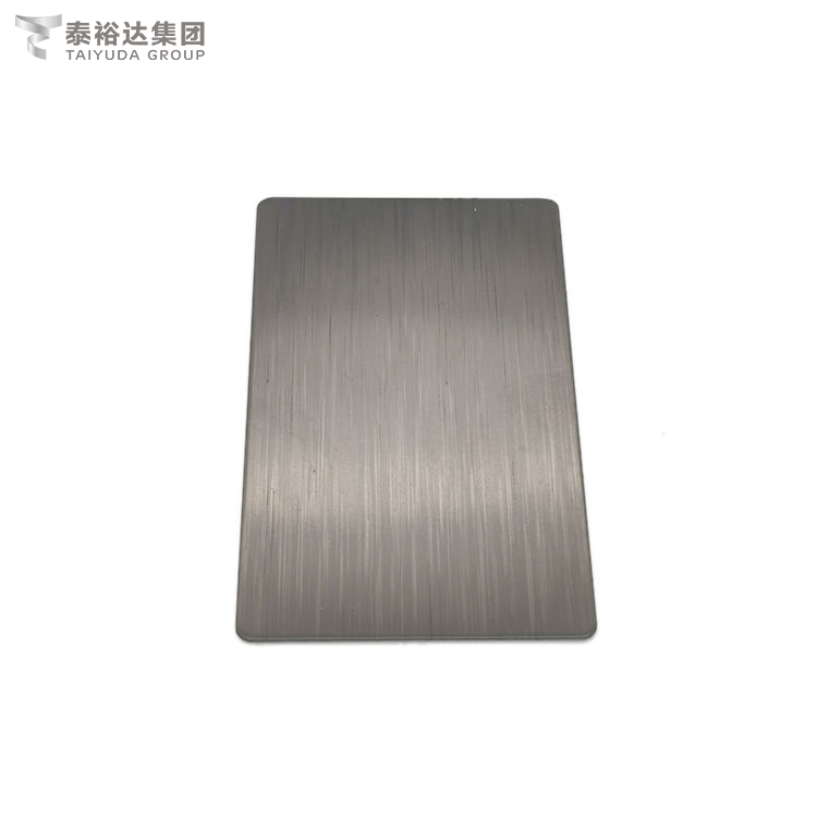 Black Color Coating 304L/316L HL Stainless Steel Sheet