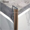 Decorative Modern Metal Quarter Round Ceramic Wall Corners Shape