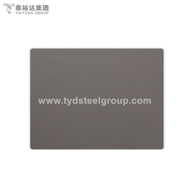 Dark Grey PVD Coating Stainless Steel Sheet for Kitchen Cabinet