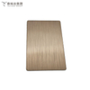 Champagne Color Coating Film 201/304/316/430 Stainless Steel Sheet