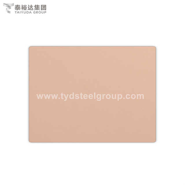 Champagne 304 316 No.4 Stainless Steel Sheet for Eletric Appliance