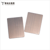 Hairline Titanium Brown Color 316 Stainless Steel Sheet for Interior Decoration