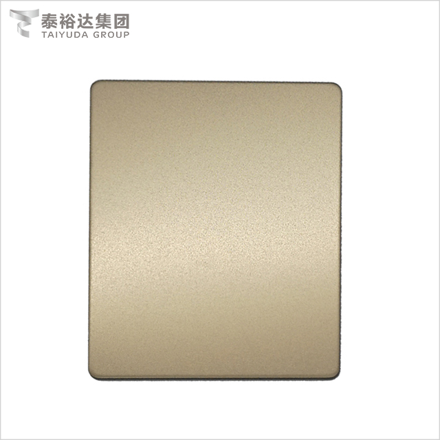 Best Standard 304 champagne HL cold rolled stainless steel plate