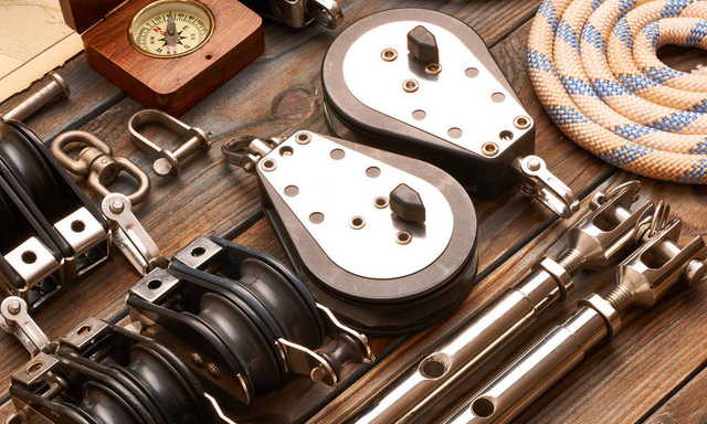 Sailor's tools are stainless steel