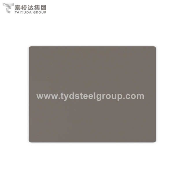 Ti-grey Sand Blasted Decorative Stainless Steel Sheet