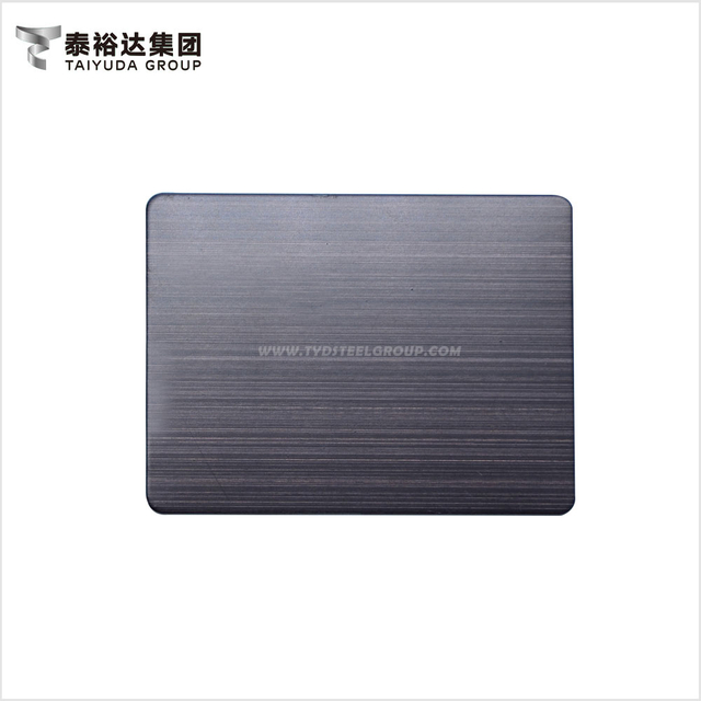 HL Titanium Grey Color SS316 Stainless Steel Sheet