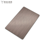 Bronze Color Coating 304L/316L HL Surface Stainless Steel Sheet