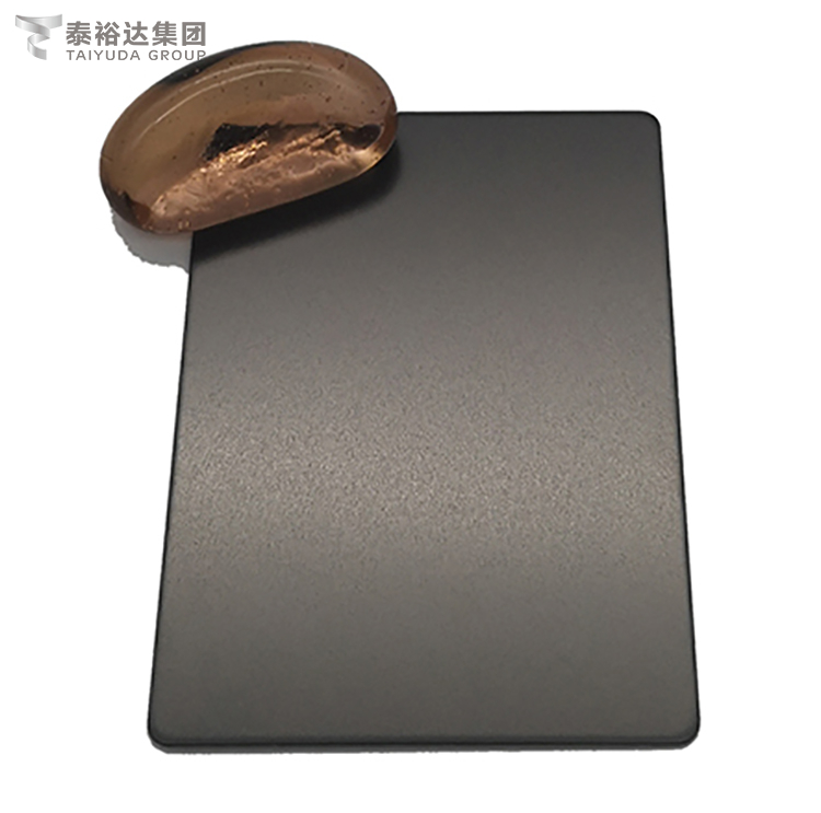 Hot Sale 304 Black Bead Blast Cold Rolled Stainless Steel Plate