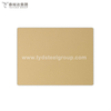 Golden Color Anti Corrosion Cold Rolled Stainless Steel Sheet for Sculpture